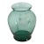20th C. Bottle Green Blown Glass Vase - Mid-Century Modern For Sale