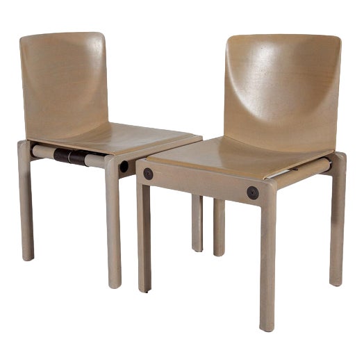Stacking Chairs by Gerd Lange for Thonet, 1970s, Set of 6 For Sale