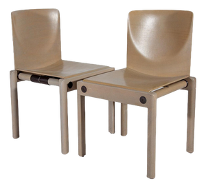 Stacking Chairs by Gerd Lange for Thonet, 1970s, Set of 6
