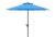 Not Yet Made - Made To Order Outdoor UV Resistant Ortega 9 ft Auto Tilt Crank Umbrella - Pacific Blue For Sale - Image 5 of 5