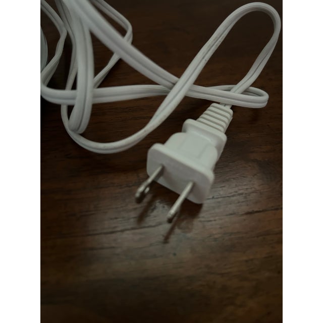 White 1980s Tensor Adjustable Postmodern Eyeball Task Lamp For Sale - Image 8 of 8