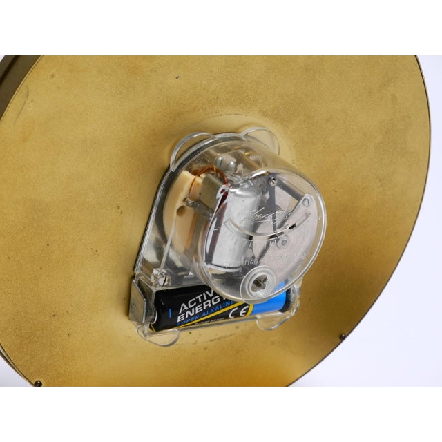 Vintage Brass Table Clock by Kienzle, 1960s For Sale - Image 10 of 15