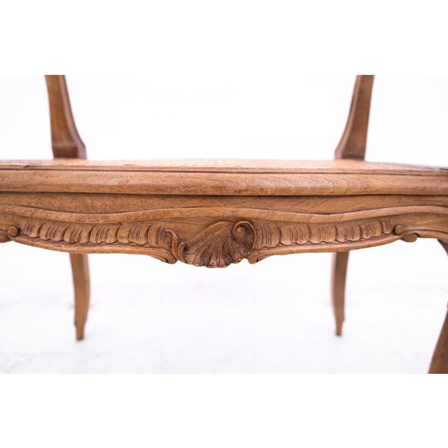 Vintage French Bench, 1940s For Sale - Image 9 of 10
