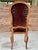 Jeffco Furniture Carved Wood Side Chair With Leopard Print Upholstery For Sale - Image 4 of 12