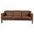 Danish Three-Seater Sofa in Brown Leather from Stouby, 1960s For Sale - Image 12 of 12