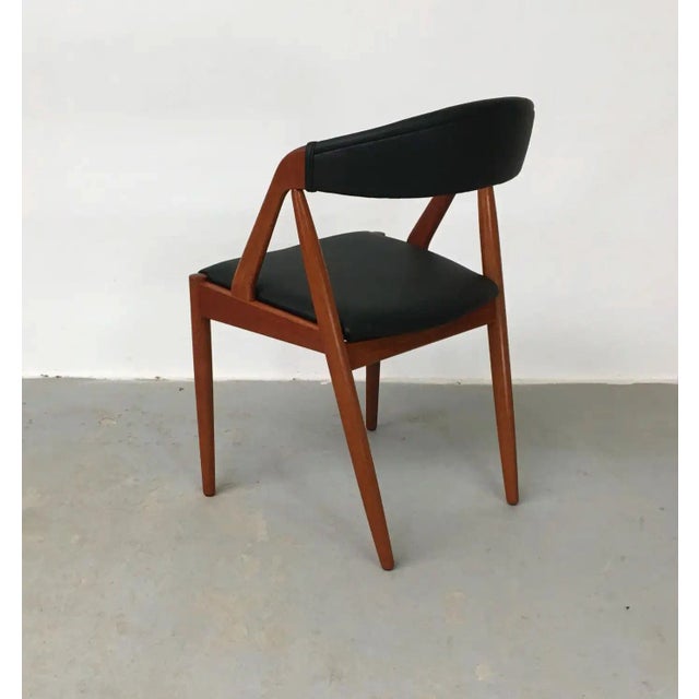 Wood Vintage Teak Dining Chairs by Kai Kristiansen for Andersen Møbelfabrik, Customizable Reupholstery, 1960s, Set of 8 For Sale - Image 7 of 10