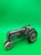 Silver Antique Arcade Oliver 70 Row Crop Cast Iron Toy Tractor Driver 1930s Farm Toy For Sale - Image 8 of 10