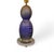 1970s Blue and Silver Murano Glass Lamps, 1970s, Set of 2 For Sale - Image 5 of 7