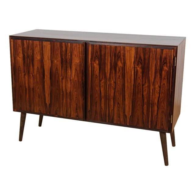 Mid-Century Indian Rosewood Sideboard by Oman Jun, Denmark, 1960s For Sale