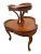 Antique Two-Tier Etagere Jardiniere Parlor Table, French Art Nouveau, Inlays For Sale - Image 4 of 12
