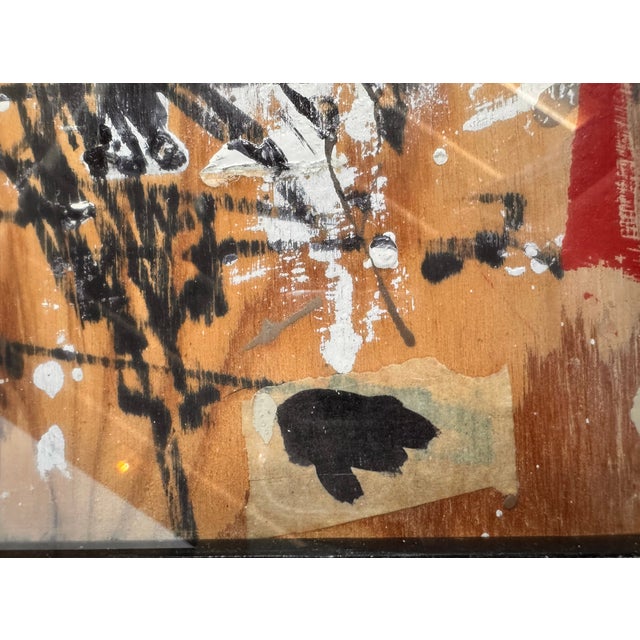 Assemblage on Layered Plywood, Mixed Media Painting by J. Rogers 2010 For Sale - Image 9 of 13
