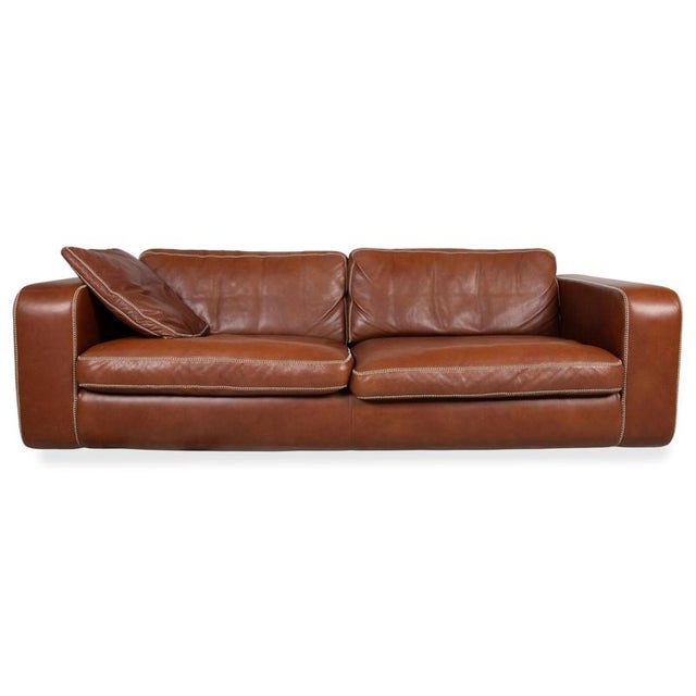 Three-Seater Leather Sofa from Machalke Valentino For Sale - Image 13 of 13