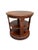 Traditional 1990s Ethan Allen Newport Banded Round Drum Lamp End Table Pedestal Side For Sale - Image 3 of 15
