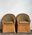 Mid-Century Modern Vintage Woven Rattan Lounge Chairs - A Pair For Sale - Image 3 of 12