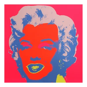 Marilyn Monroe (II.22), Andy Warhol Serigraph, Stamped in Blue Verso by Sunday B. Morning