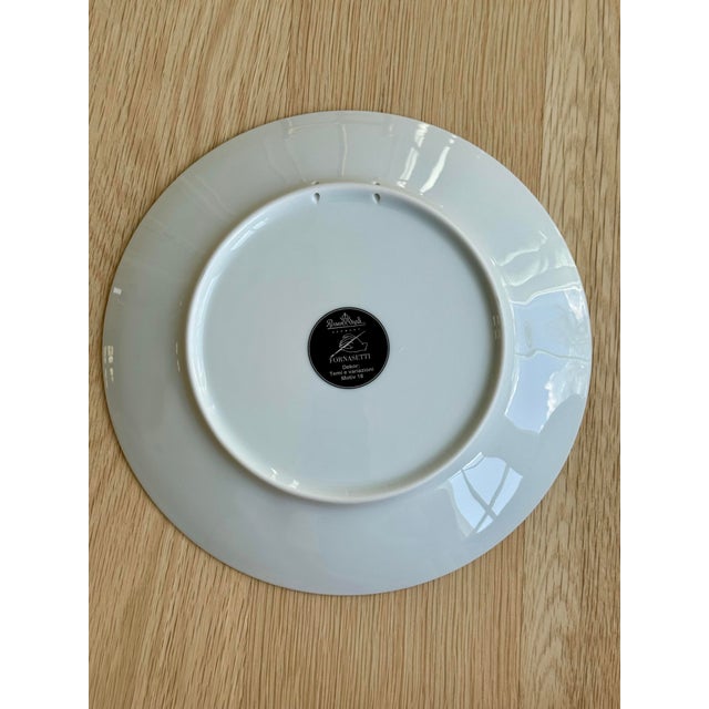 Piero Fornasetti Vintage Fornasetti for Rosenthal Porcelain Plate - Tema E Variazioni Motiv 18 Sun Face For Sale - Image 4 of 6