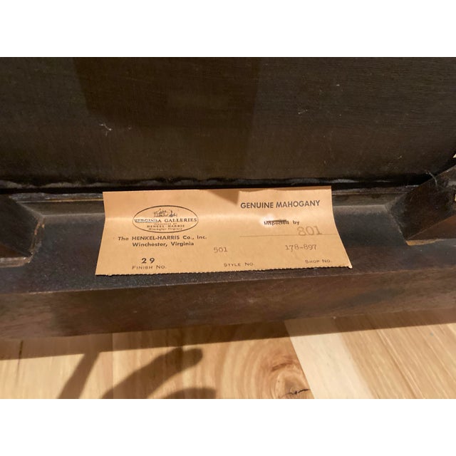 Antique Chair that is discontinued now. From the floor to the top of the seat cushion is 19”