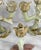 Green Vintage Italian Onyx Stone Tulip Candelabra Candlestick Holders - Set of 3 For Sale - Image 8 of 11