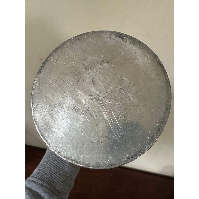 Pewter Champagne Bucket Cooler by Jean Goardere, 1970s For Sale - Image 11 of 16