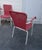 Vintage Italian Chairs in Orange, 1950s, Set of 6 For Sale - Image 6 of 18