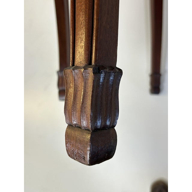 Art Nouveau Five-Legged Table with Parrots, 1890s For Sale - Image 13 of 18