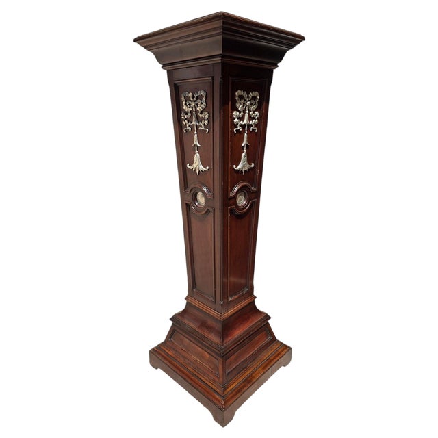 Large Mahogany Stand, 1890 For Sale