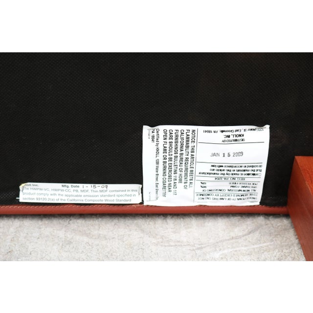 Mid-Century Modern Ludwig Mies Van Der Rohe for Knoll Krefeld Brown Lounge Chair For Sale - Image 12 of 12