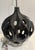 Beautiful Kenneth Wingard chocolate brown ceramic Truffault lamp. (Two available...sold separately). Excellent condition....