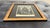 Late 20th Century Vintage Signed Ruben Bermejo Black & White Architectural Print, 1991, Burl Wood Frame For Sale - Image 5 of 9
