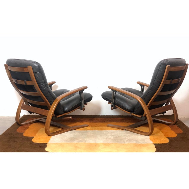 Vintage Armchairs from Westnofa, 1970s, Set of 2 For Sale - Image 9 of 18