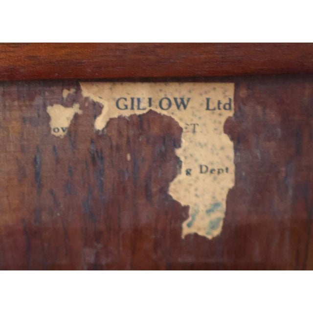1900-1909 Exceptional Mahogany Waring & Gillow Antique Display Case Bookcase Circa 1900 For Sale - Image 16 of 18
