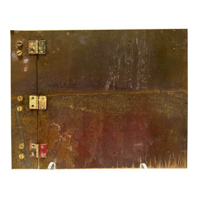 Artist Book Signed 4/8 Original Prints & Poetry Brass Cover Sarah Lawrence College 1998 For Sale