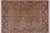 Chocolate Shabby Chic Pak-Persian Brown/Green Wool Rug - 8'2'' X 10'10'' For Sale - Image 8 of 9