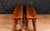2000 - 2009 Vintage Farmhouse Benches in Oak, Set of 2 For Sale - Image 5 of 11