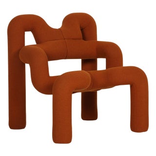Modern Brown Fabric Chair by Terje Ekstrøm for Varier For Sale