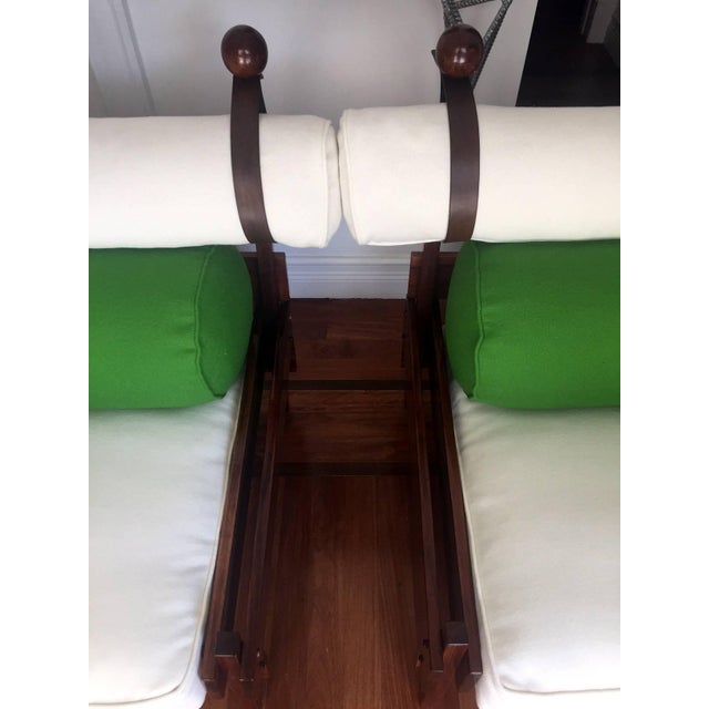 Green Pair of Tonico Rosewood Chairs by Sergio Rodrigues For Sale - Image 8 of 10