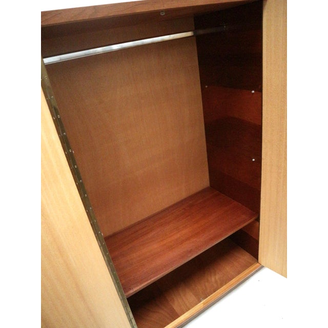 Wood Vintage 3-Door Wardrobe, 1960s For Sale - Image 7 of 9