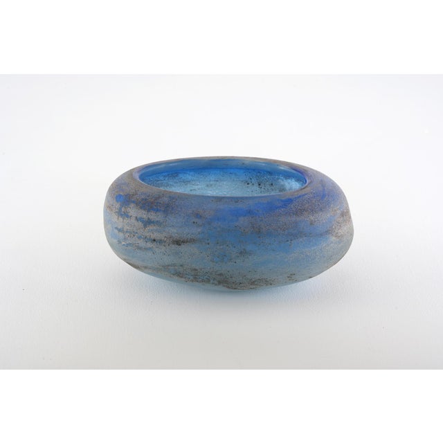 Mid-Century Modern Scavo Bowl Murano Glass by Gino Cenedese, 1960 For Sale - Image 3 of 5