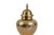 Metal Vintage Pair of Brass Ginger Jars Mid-Century Modern Hollywood Regency For Sale - Image 7 of 9