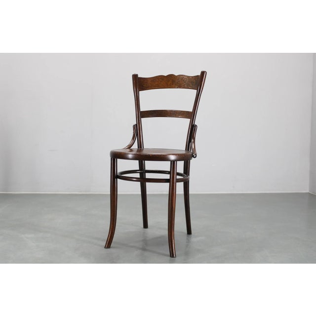 Wood Czechoslovakian Chair from Thonet, 1930s For Sale - Image 7 of 15