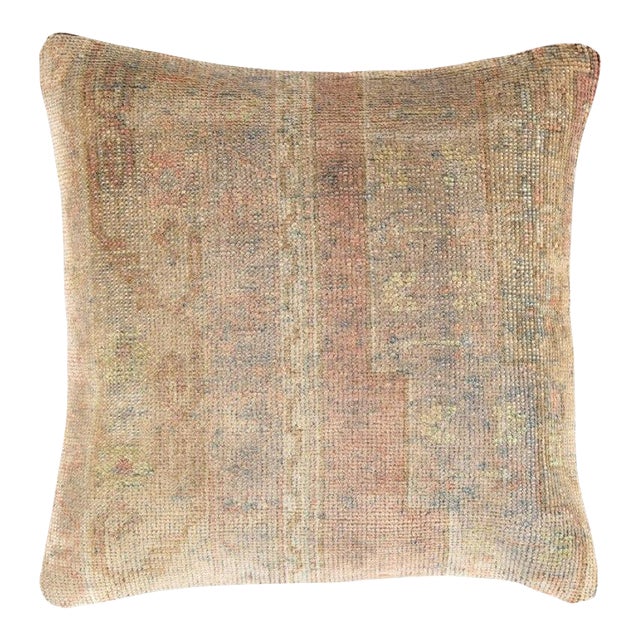 Pasargad DC Vintage Hand Knotted Rug Turkish Pillow For Sale