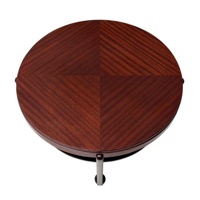 Art Deco Coffee Table in American Walnut by Max Coini, 1920s For Sale - Image 11 of 13