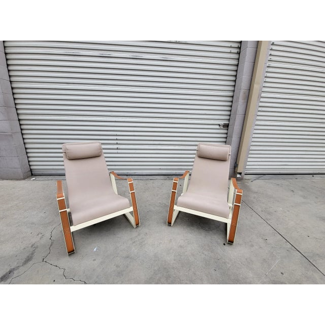 Cite Lounge Chairs by Jean Prouve for Vitra - Set of 2 For Sale - Image 13 of 13