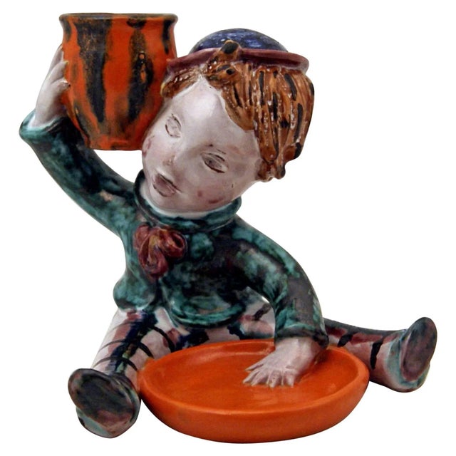 Ceramic Aschenkindl Figure by Ernst Weber for Goldscheider, 1928-30 For Sale - Image 7 of 7
