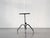 Industrial Industrial Brown Height-Adjustable Stool, 1970s For Sale - Image 3 of 13
