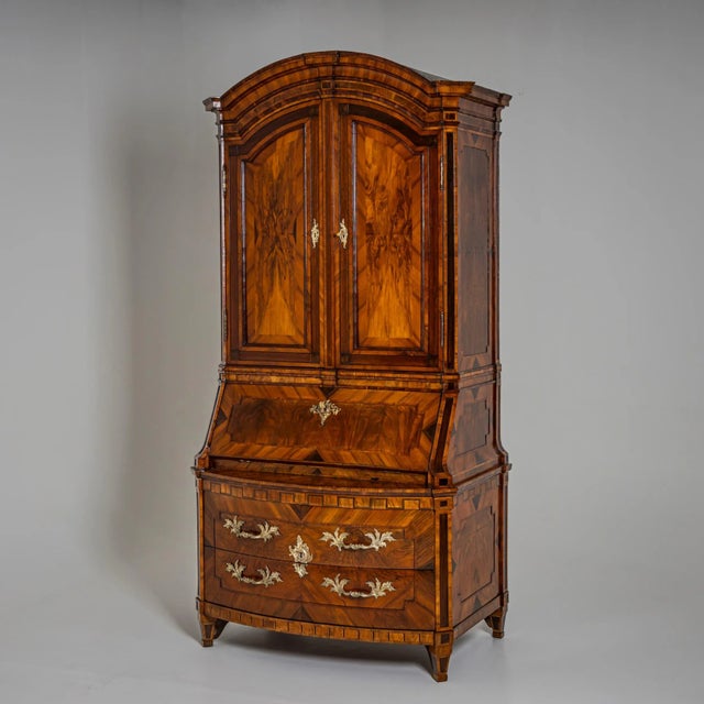 Baroque Secretary, Dresden, Germany, Mid-18th Century For Sale - Image 10 of 16