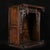 Huali Rosewood Carved Shrine Cabinet With Lotus Motif For Sale In Los Angeles - Image 6 of 9