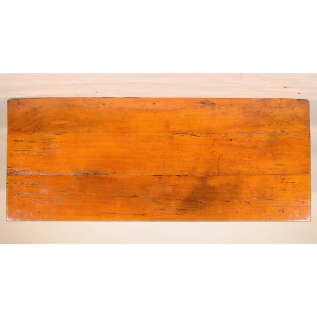 Antique Louis XV Style Provincial Fruit Wood Desk For Sale - Image 4 of 11