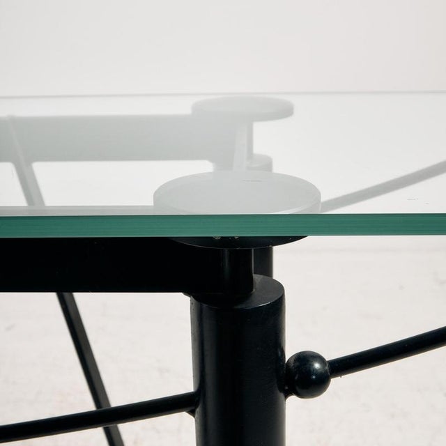 Industrial Washington Glass Console Table by Jean-Michel Wilmotte, 1980s For Sale - Image 3 of 14