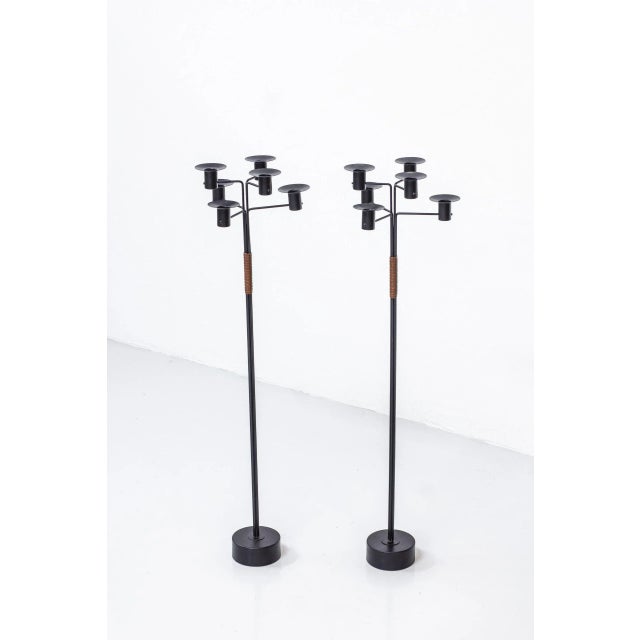 Candleholders by Hans-Agne Jakobsson for Hans-Agne Jakobsson AB, 1950s, Set of 2 For Sale - Image 10 of 10